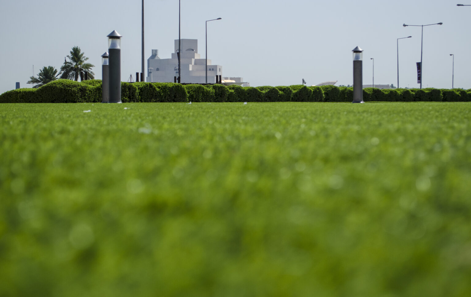 Islamic Museum of Art at the West Bay City skyline of Doha- Buildings- Qatar 2517